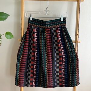 Ace and Jig mini Rara skirt in Fiesta reversible- size 10Y